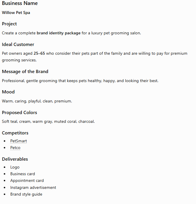 page 2 of Willow Pet Spa